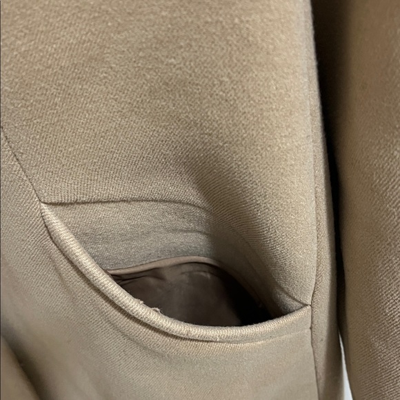 Vero Moda Women’s Coat XL Pea Coat Camel Tan Jacket Spring Fall Neutral *As Is - Picture 9 of 15